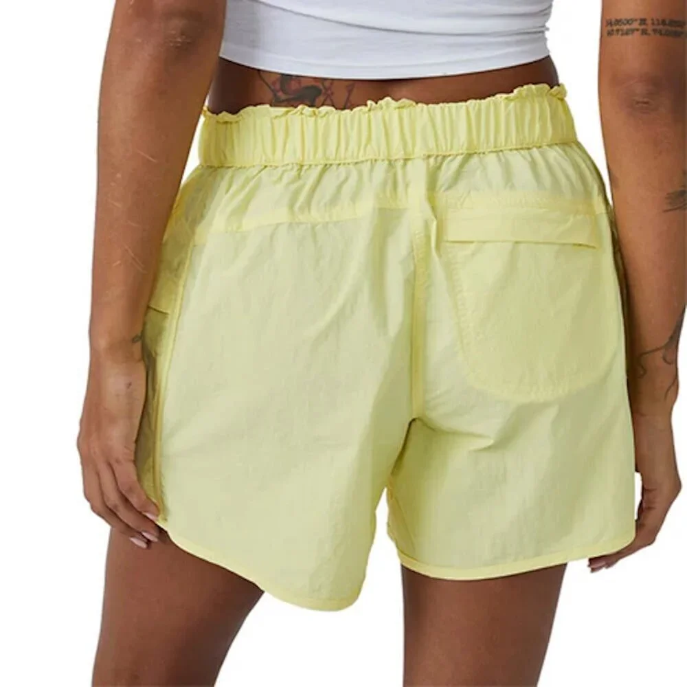 Free People In The Wild Yellow Short Size XS
